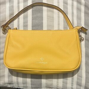 Nanette Lepore Mustard Yellow Clutch